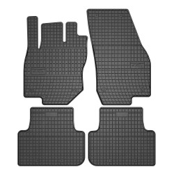 Tappetini per auto ElToro compatibili con Volkswagen Tiguan III dal 2024 in poi su misura in gomma | Tipo Auto: SUV | Materiale resistente | Bordi alti protettivi